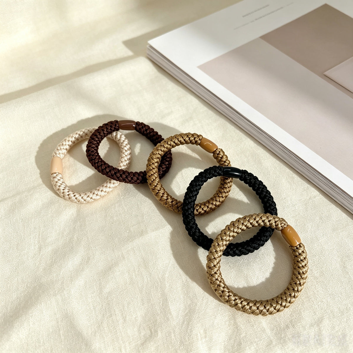 POFFLET Everyday Hair Ties — 10 Pack detail view