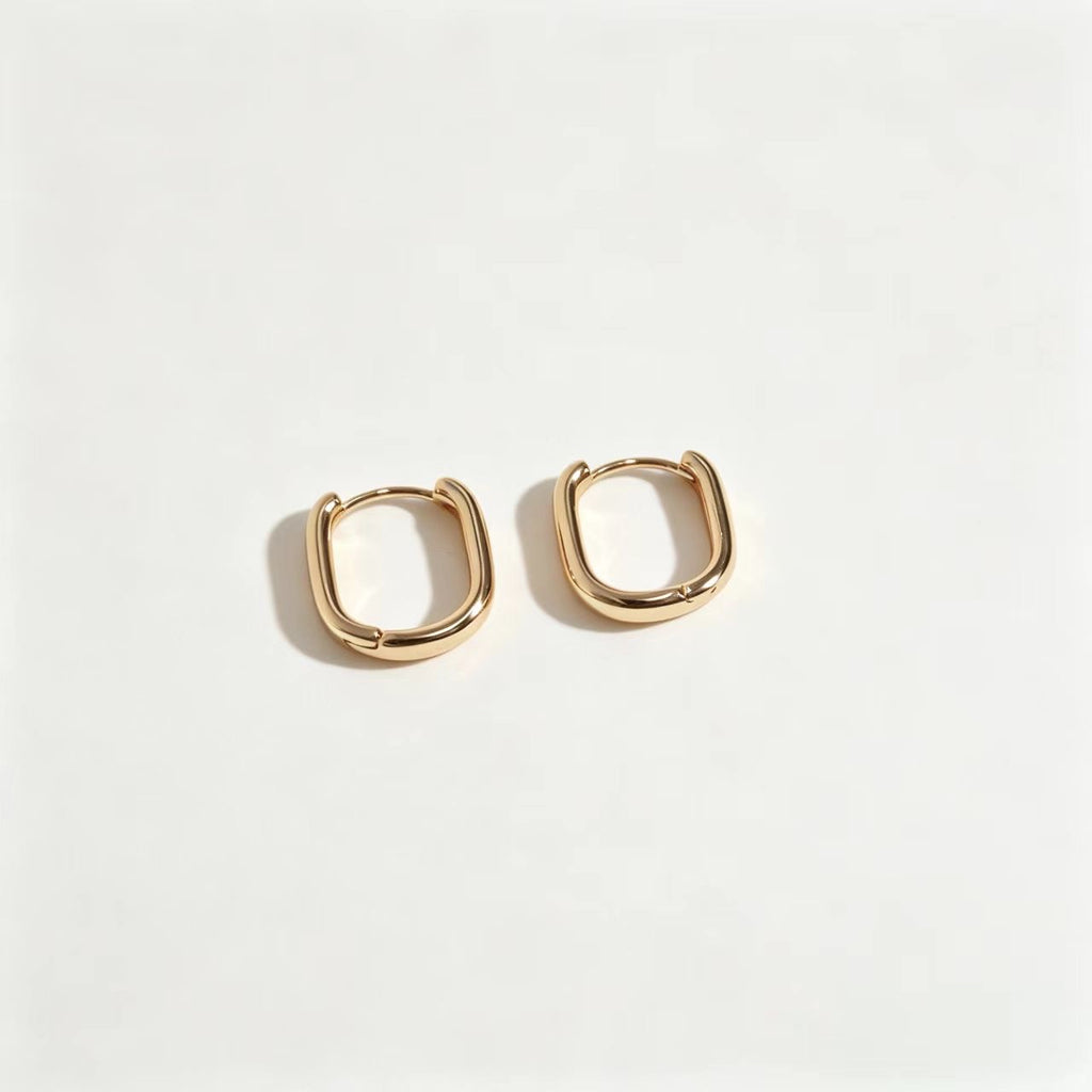 POFFLET Everyday Square Hoops product photo