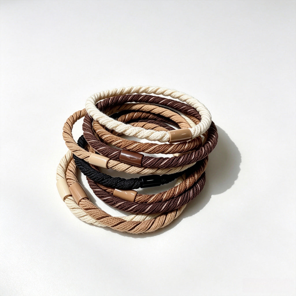 POFFLET Everyday Hair Ties — 10 Pack product photo