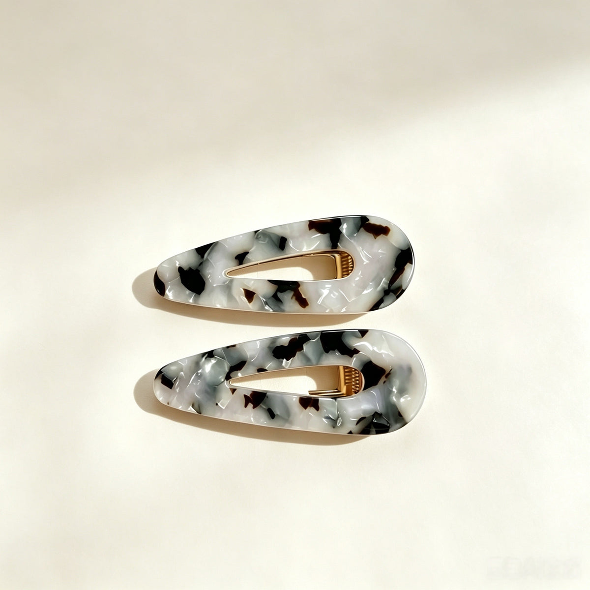 POFFLET Little Mood Clips — 2 Pack in Dark & Moody