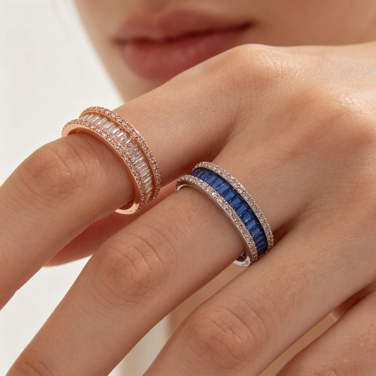 POFFLET After Hours Baguette Ring detail view
