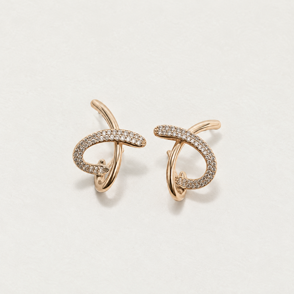 Crossed Paths Earrings