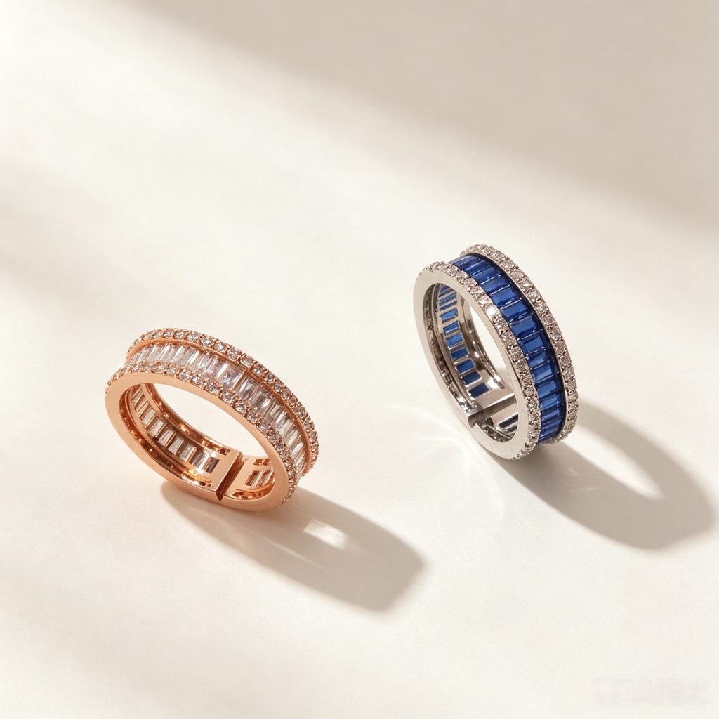 POFFLET After Hours Baguette Ring product photo