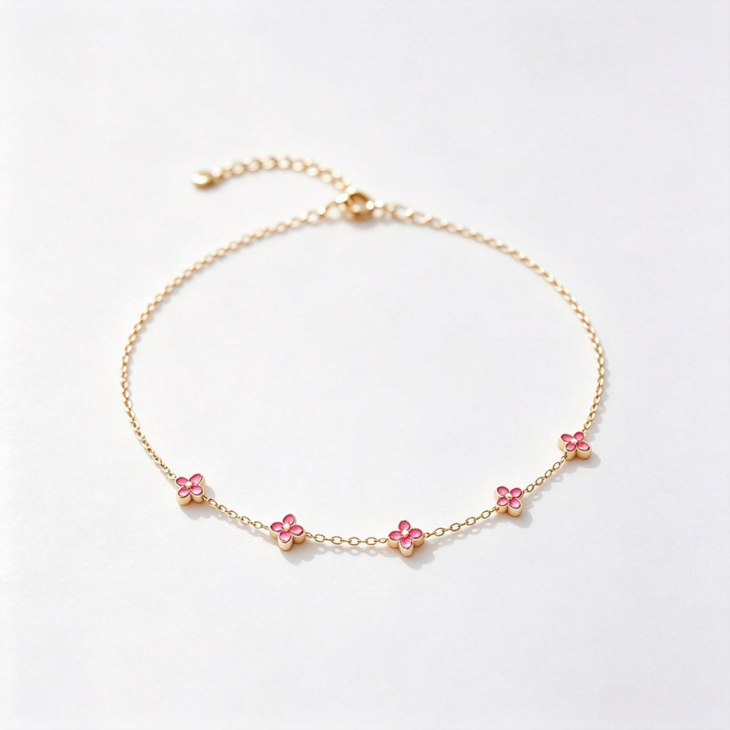 POFFLET Petal Pop Bracelet in Petal Pink