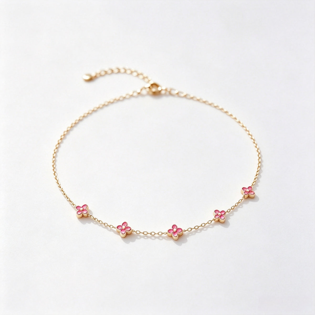POFFLET Petal Pop Bracelet in Petal Pink